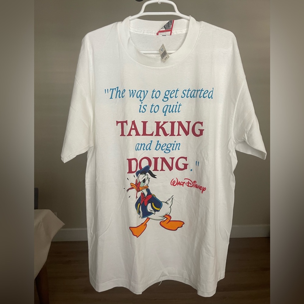 disney donald duck vintage t shirt